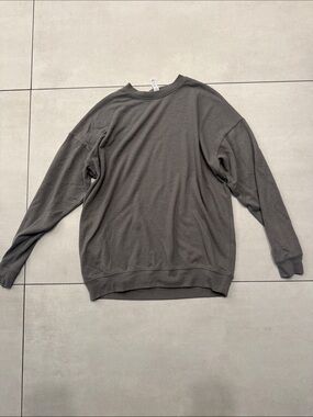 ALO Yoga Women's Crewneck Sweater - Charcoal Gray